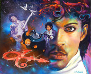 Jim Warren Fine Art Jim Warren Fine Art Prince - Purple Rain